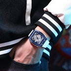 CURREN 8442 Men's Rubber Straps Watch