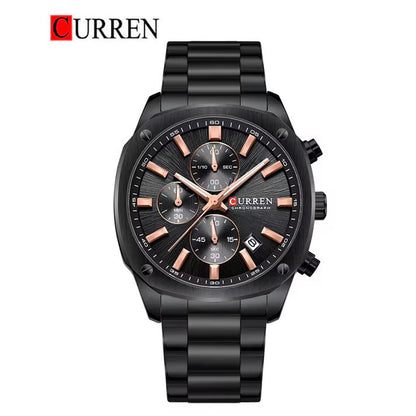CURREN 8490 Men's Stainless Steel Watch