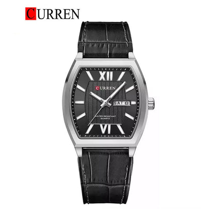 CURREN 8478 Men's Leather Straps Watch