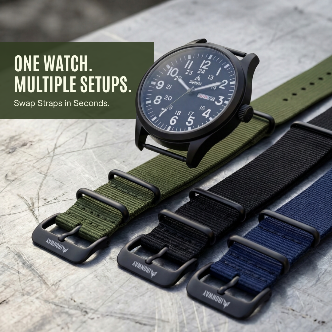 Ironway Field Watch 41 — Reliable in Any Conditions
