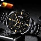 Men's Geneva Black Watch