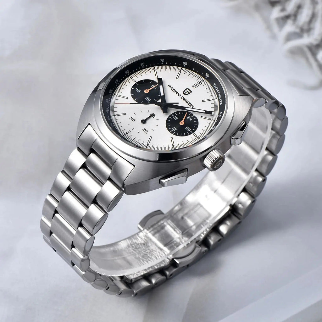 Men's Luxury Panda Dial Watch