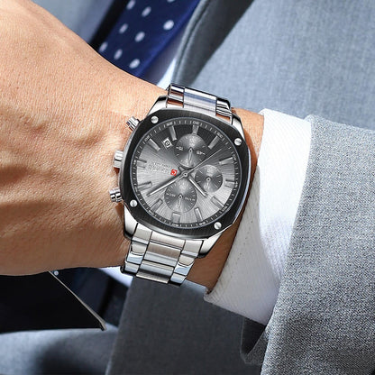 CURREN 8490 Men's Stainless Steel Watch