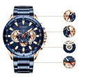 Men's Premium MP027 Watch with Leather Strap