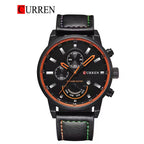 CURREN 8217 Men's Leather Straps Watch