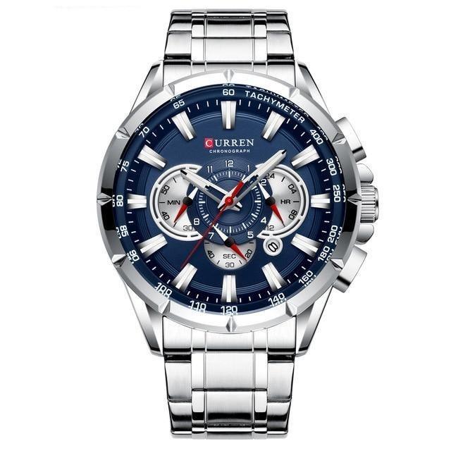 Men's Premium MP027 Watch with Leather Strap