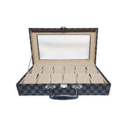 CURREN Original Brand PU Leather Display Collection Storage 12 Grids Watch Organizer Box
