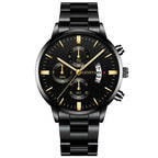 Men's Geneva Black Watch