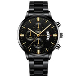 Men's Geneva Black Watch