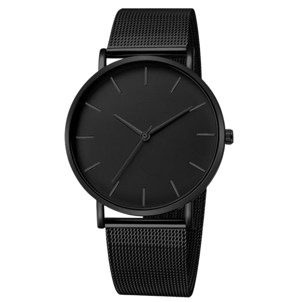 Men's Classic Minimalist Stainless Steel Watch