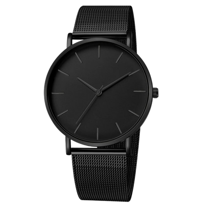 Men's Classic Minimalist Stainless Steel Watch