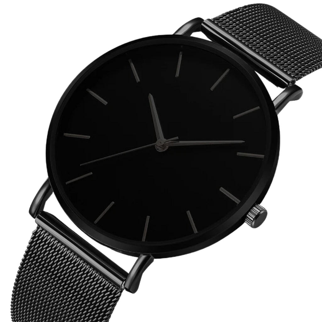 Men's Classic Minimalist Stainless Steel Watch