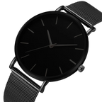 Men's Classic Minimalist Stainless Steel Watch