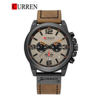 CURREN 8314 Men's Leather Straps Watch