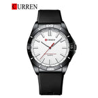 CURREN 8449 Men's Rubber Straps Watch